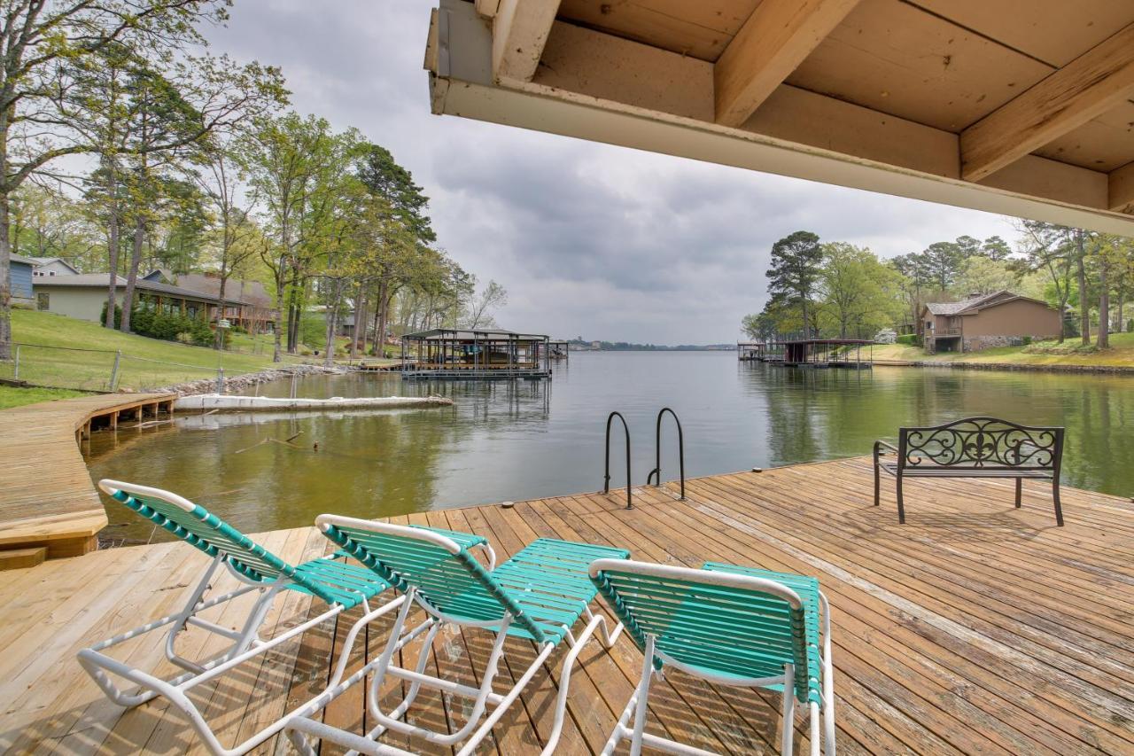 Cozy Lake Cabin With Dock In Hot Springs Natl Park Villa Lake Hamilton Dış mekan fotoğraf