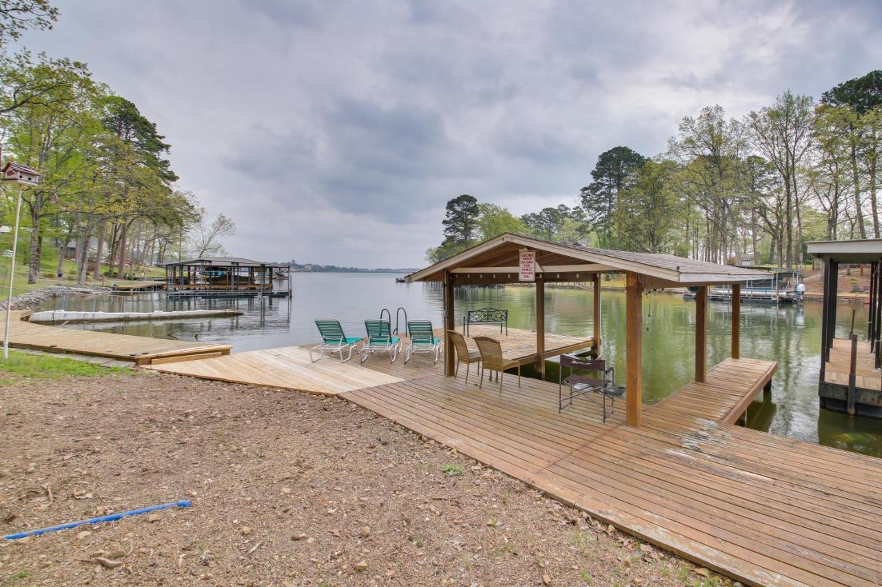 Cozy Lake Cabin With Dock In Hot Springs Natl Park Villa Lake Hamilton Dış mekan fotoğraf