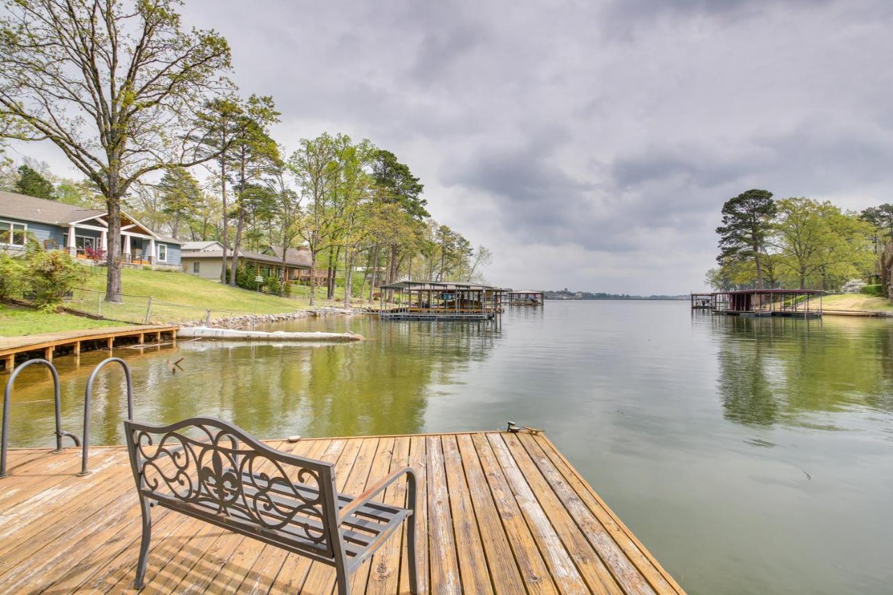 Cozy Lake Cabin With Dock In Hot Springs Natl Park Villa Lake Hamilton Dış mekan fotoğraf