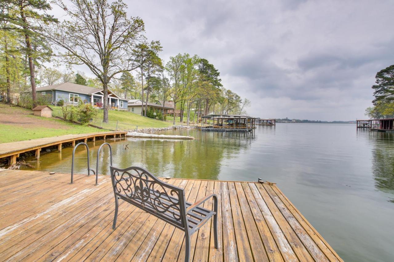 Cozy Lake Cabin With Dock In Hot Springs Natl Park Villa Lake Hamilton Dış mekan fotoğraf