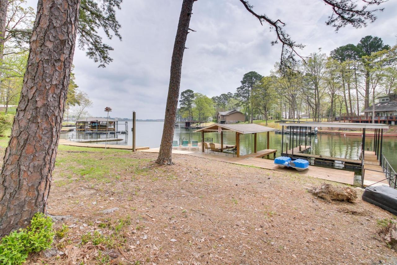 Cozy Lake Cabin With Dock In Hot Springs Natl Park Villa Lake Hamilton Dış mekan fotoğraf