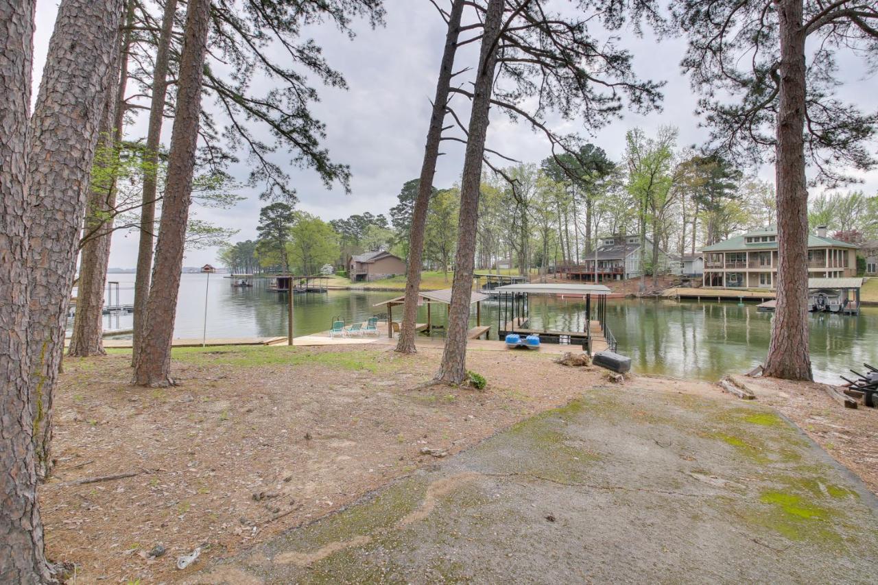 Cozy Lake Cabin With Dock In Hot Springs Natl Park Villa Lake Hamilton Dış mekan fotoğraf